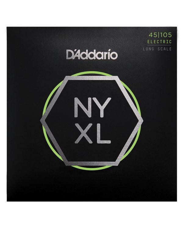 DAddario NYXL45105 Bass Guitar Strings Light 45-105 Long Scale