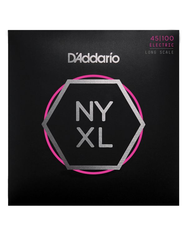 DAddario NYXL45100 Bass Guitar Strings Regular Light 45-100 Long Scale