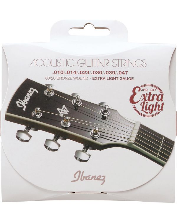 Ibanez IACS61C Extra Light Acoustic Guitar Strings