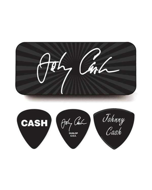 Dunlop Johnny Cash Signature Medium Pick Tin 6