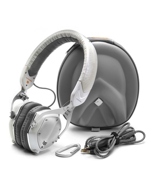 V-MODA XS-30 Headphones - White Silver