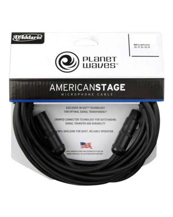 D'Addario American Stage Microphone Cable 7.5m