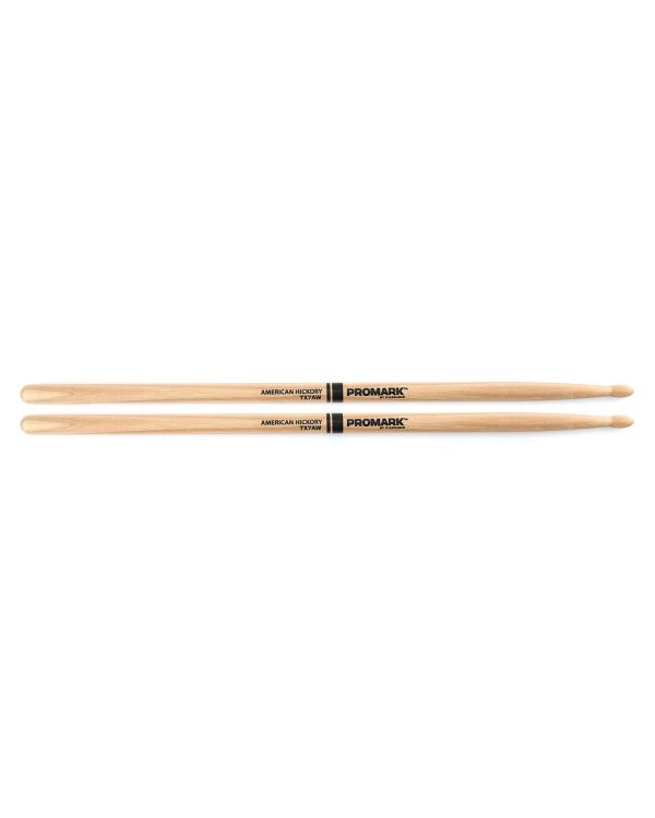Promark Hickory 7A Wood Tip Drumstick Pair
