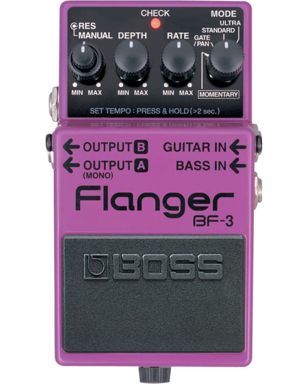 Boss BF-3 Flanger Pedal for Guitar and Bass