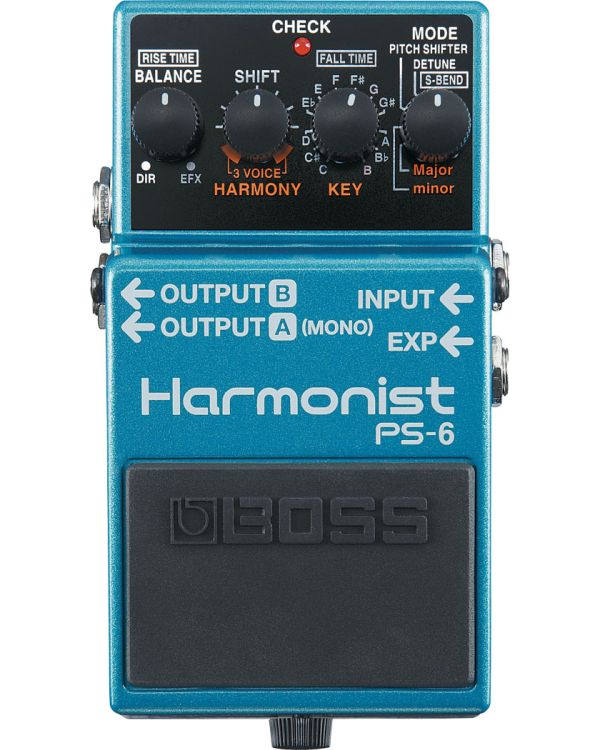 B-Stock Boss PS-6 Harmonist Effects Compact Pedal