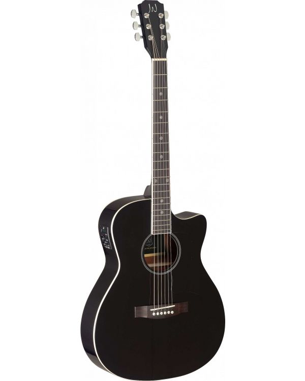 JN Guitars Bessie Electro-Acoustic Guitar, Black