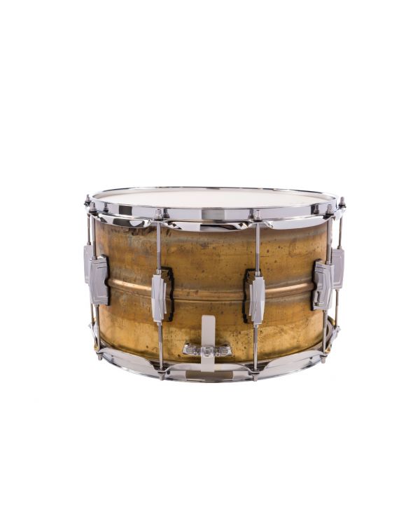 Ludwig 14x8 Raw Brass Phonic Snare Drum