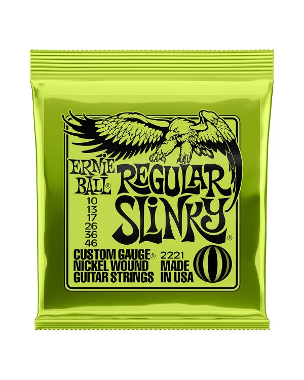 Ernie Ball 2221 Regular Slinky Guitar Strings 10-46