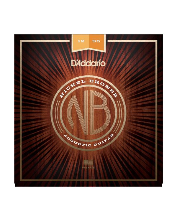 DAddario Nickel Bronze Light Top/Med Bottom Acoustic Strings .012-.056