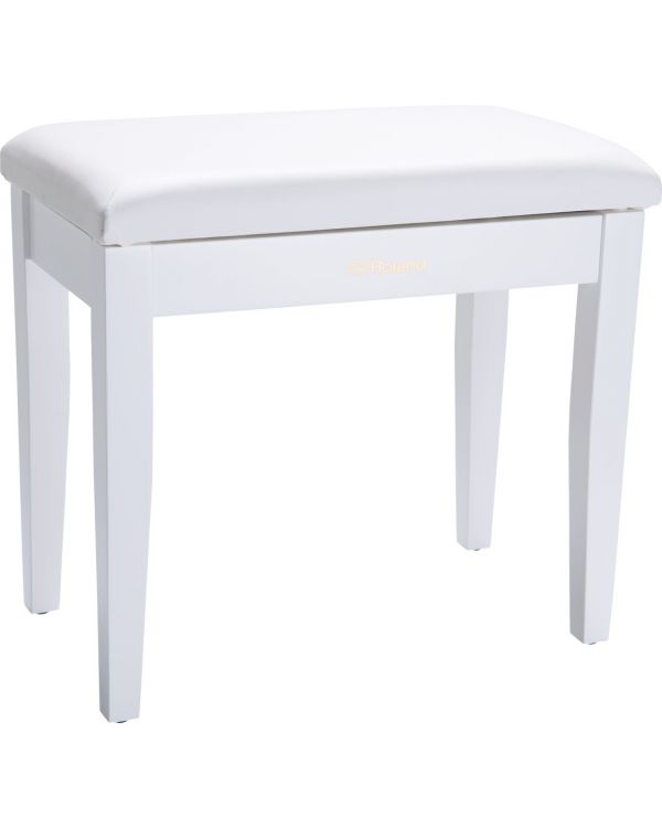 Roland RPB-100 Piano Bench with Storage Compartment White