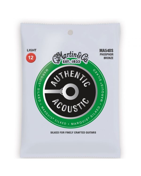 Martin Authentic Acoustic Marquis Silked Light Guitar Strings