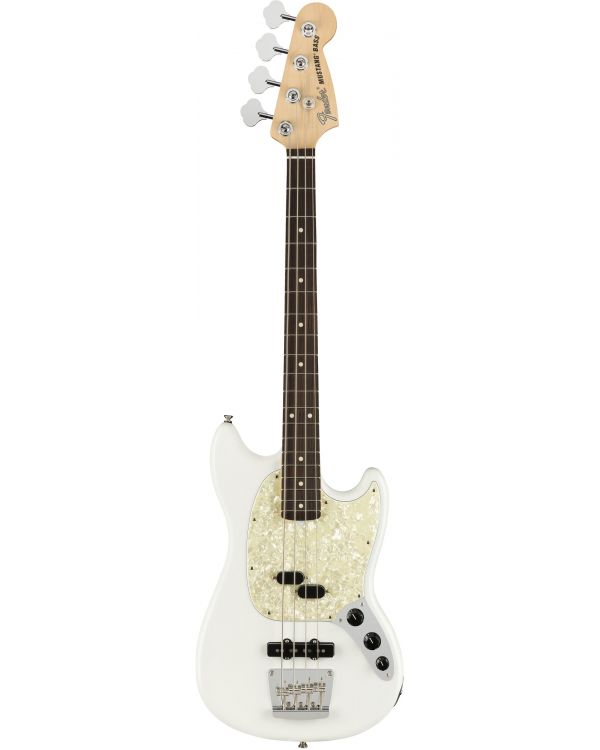 Fender American Performer Mustang Bass RW FB Arctic White
