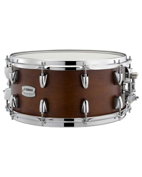 Yamaha Tour Custom 14 x 6.5 Snare Drum Chocolate Satin