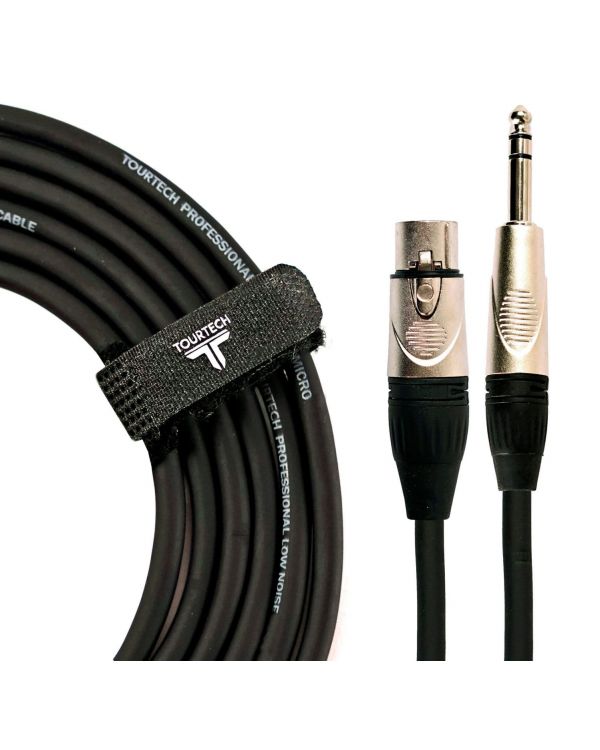 TOURTECH XLRf to Jack Microphone Cable, 3m 