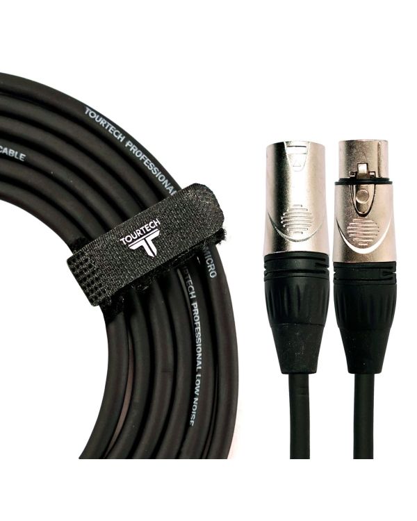 1m REAN (by Neutrik) Male XLR to Mono Jack Cable. Unbalanced TS Lead