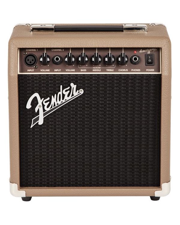 Fender Acoustasonic 15, Acoustic Guitar Amplifier Combo