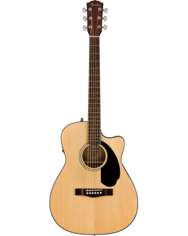 Fender CC-60SCE Concert Electro-Acoustic Guitar WN, Natural