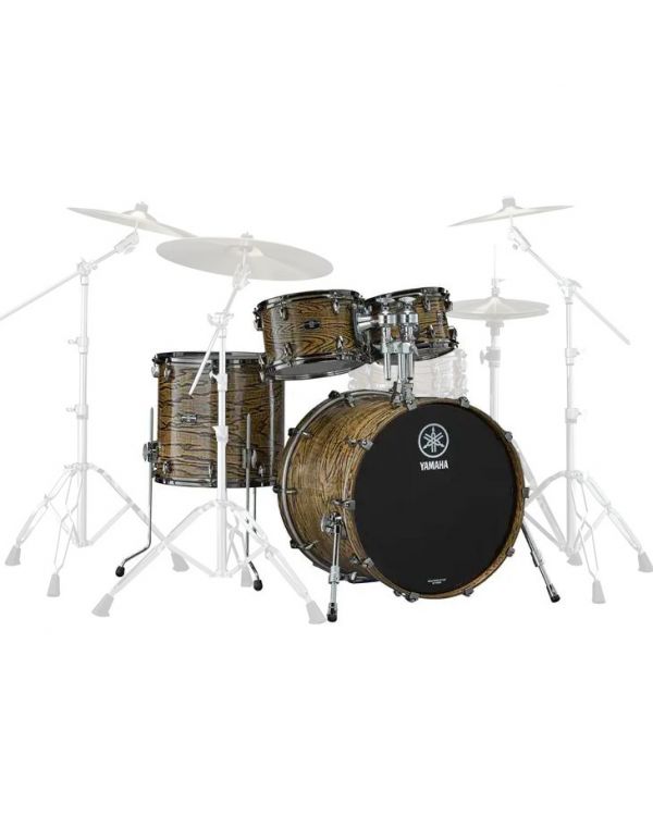 Yamaha Live Custom Hybrid Oak 4 Piece Fusion Shell Pack in Natural
