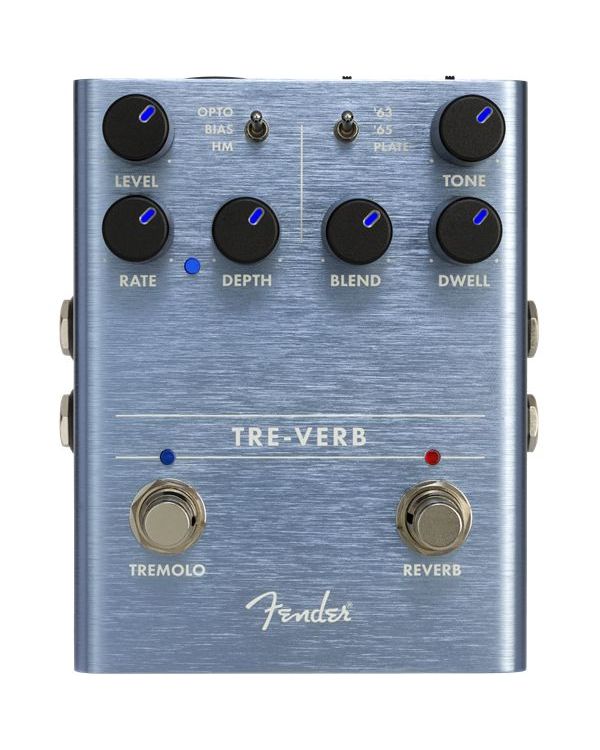 Fender Tre-Verb Digital Reverb and Tremolo Pedal