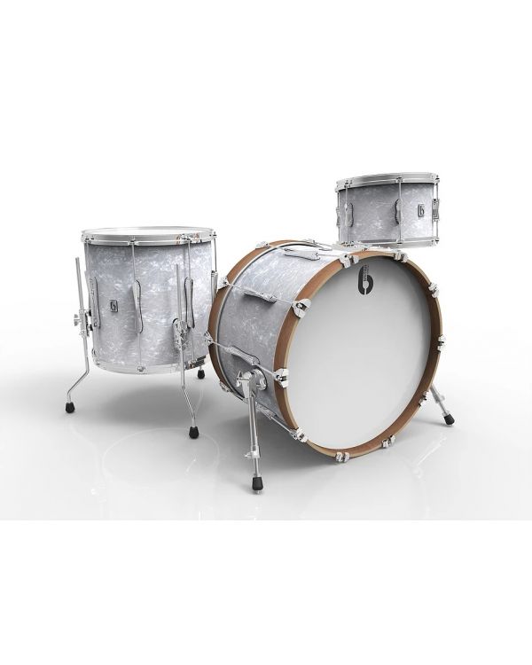 British Drum Co. Lounge Series 20" 3-Piece Shell Pack in Windermere Pearl