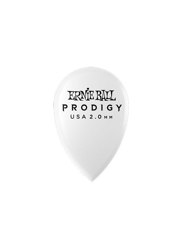 Ernie Ball Prodigy Teardrop 2.0mm Guitar Picks (Pack of 6)