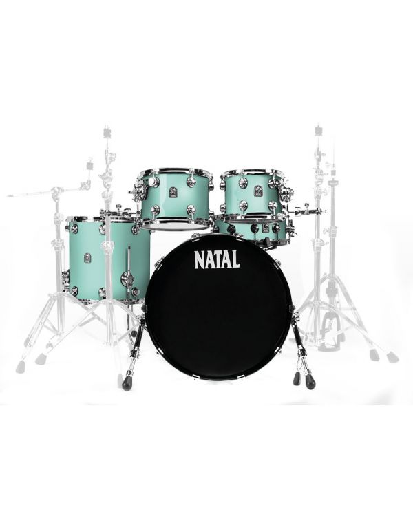 Natal Cafe Racer 22" Shell Pack in Sea Foam Green