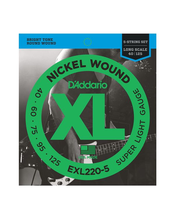 DAddario EXL220-5 5-String Nickel Wound Bass Strings