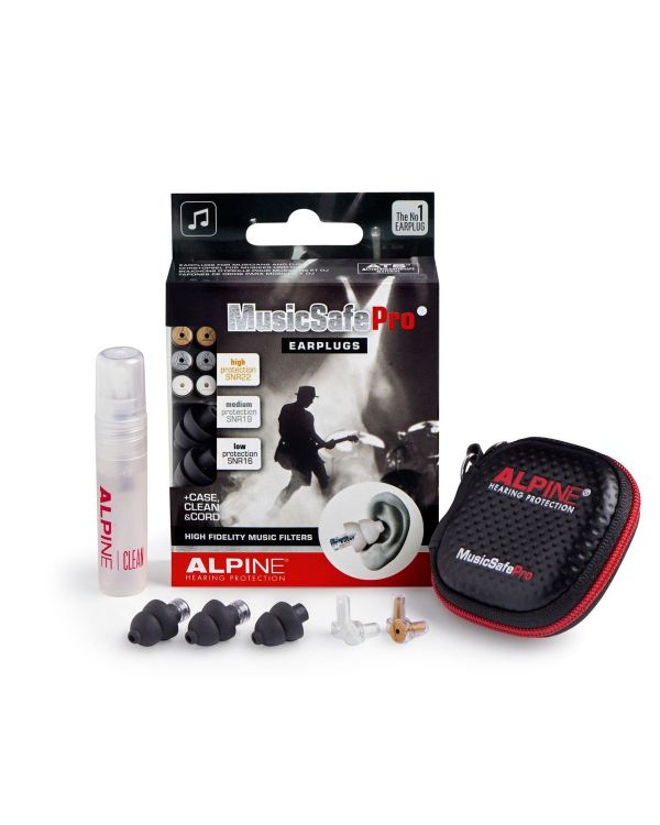 Alpine MusicSafe Pro Earplugs Black In Case