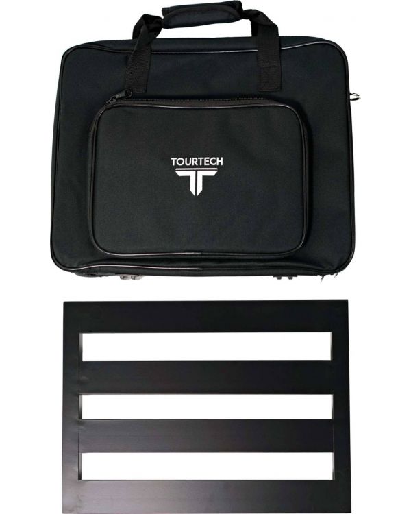 TOURTECH Pedal Board with Soft Case, Medium