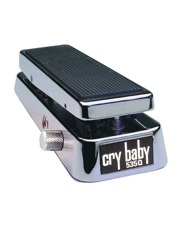 Dunlop 535QC Crybaby Multi-Wah Guitar Effects Pedal in Chrome