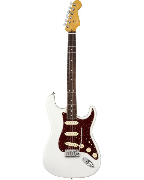 Fender American Ultra Stratocaster, RW, Arctic Pearl