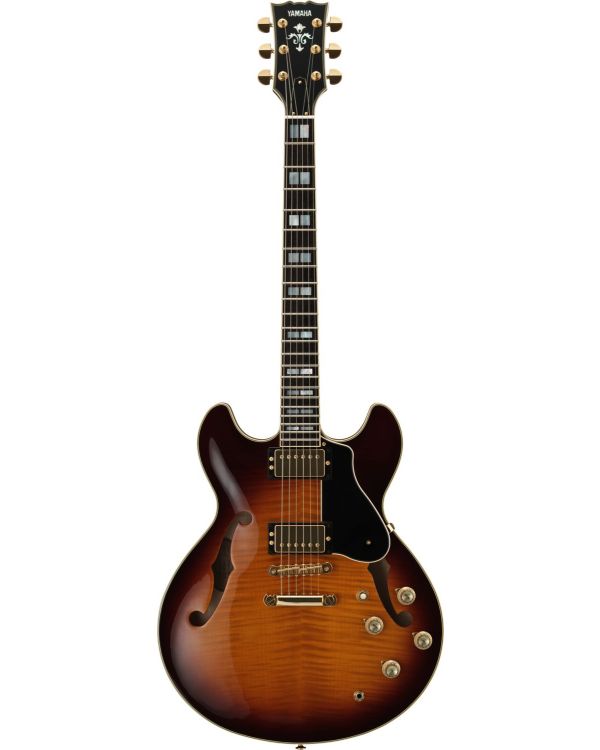 Yamaha SA2200 Semi-Acoustic Guitar, Brown Sunburst