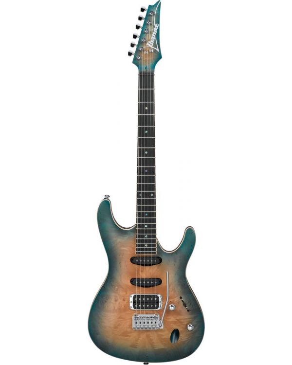 Ibanez SA460MBW-SUB SA Electric Guitar, Sunset Blue Burst