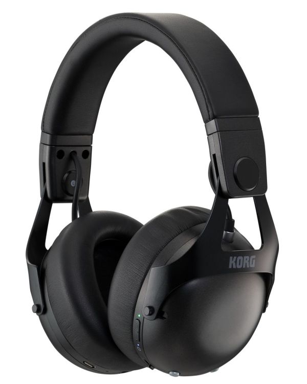 Korg NCQ1-BK Smart Noise Cancelling Headphones, Black