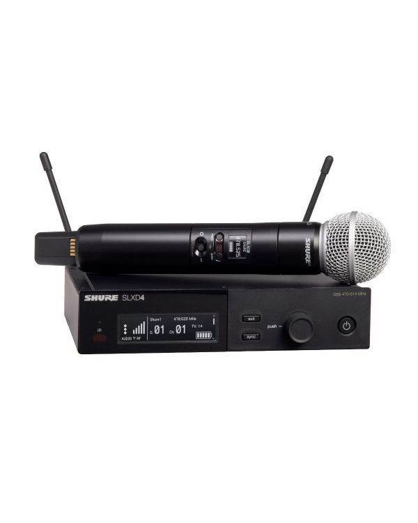 Shure SLX-D Wireless System with SM58 Handheld Microphone