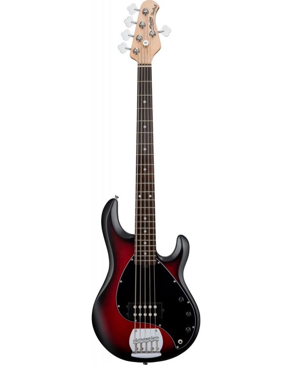 Sterling by MusicMan SubRay5, Ruby Red Satin