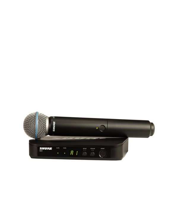 Shure BLX24UK / BETA58 Handheld Wireless Microphone System