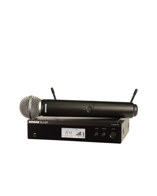 Shure BLX24RUK / SM58 Rackable Wireless Microphone System