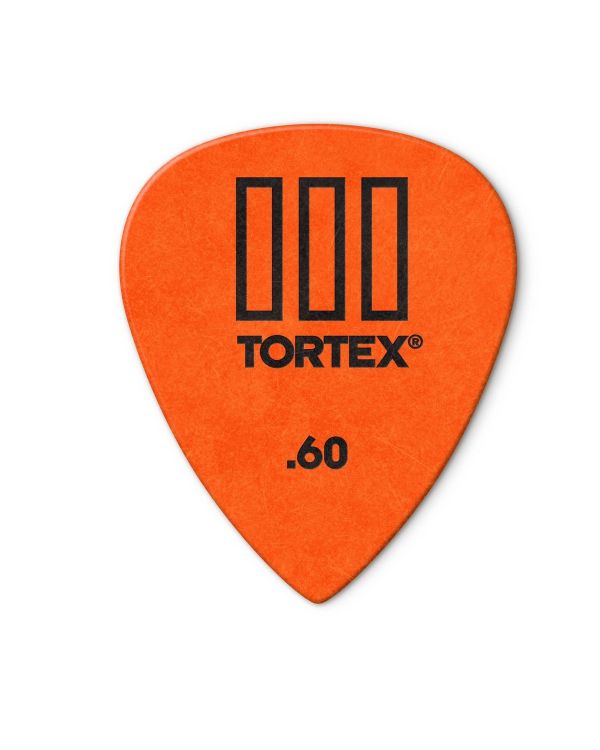 Dunlop Tortex TIII Standard Orange 0.60mm Players (12 Pack)