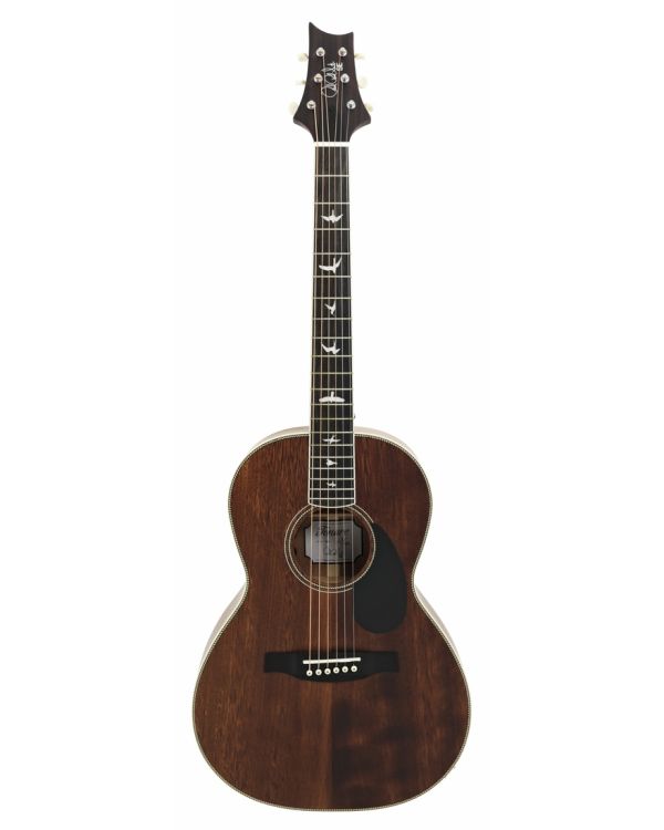 PRS SE P20E Parlor Electro Acoustic Guitar, Vintage Mahogany