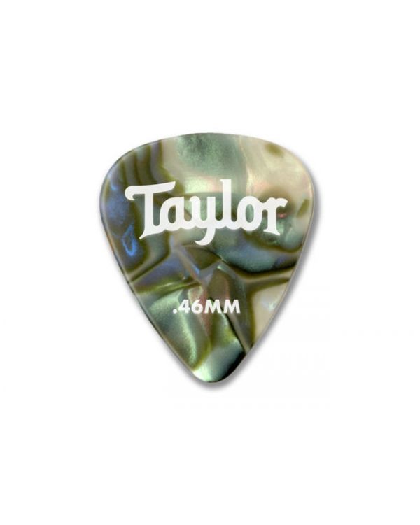 Taylor Celluloid 351 Heavy Guitar Picks, 0.96mm Abalone (12 Pack)