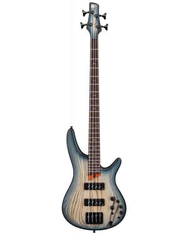 Ibanez SR600E-CTF 4-String Electric Bass Guitar Cosmic Blue Starburst Flat