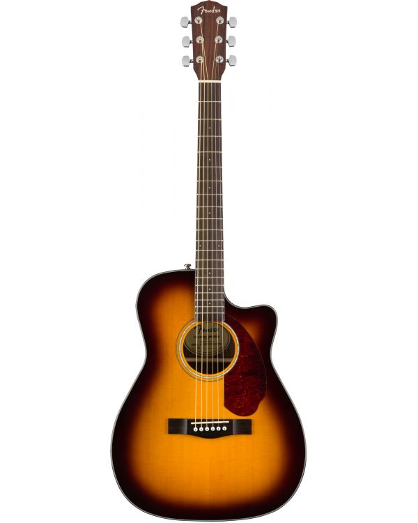 Fender CC-140SCE Concert Acoustic Guitar, Sunburst w/case