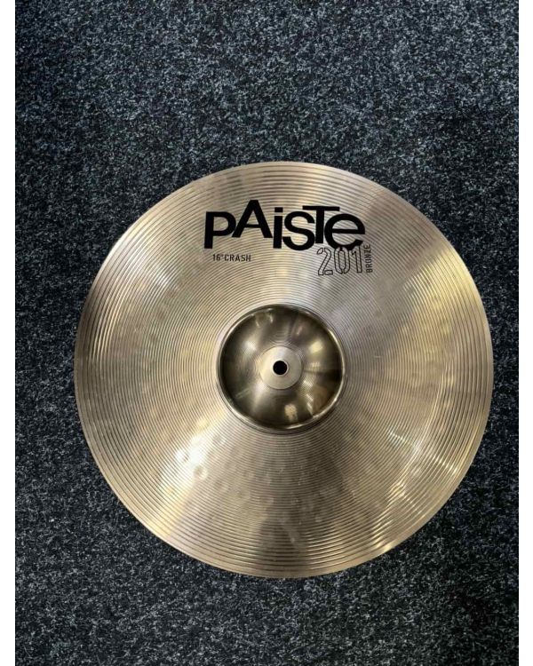 Pre-Owned Paiste 201 Bronze 16 Crash