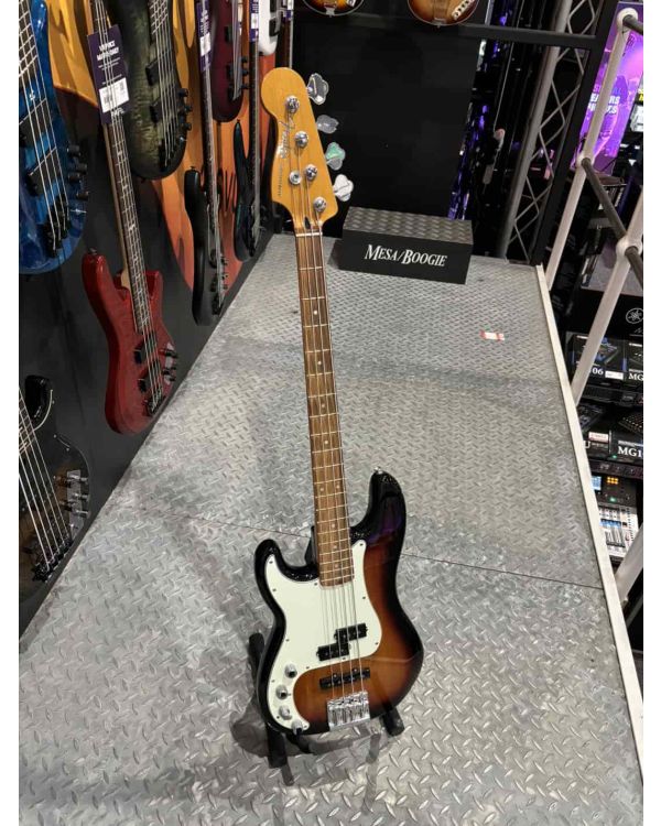 Pre-Owned Left Hand Fender Player Plus Precision Bass, Sunburst (055509)