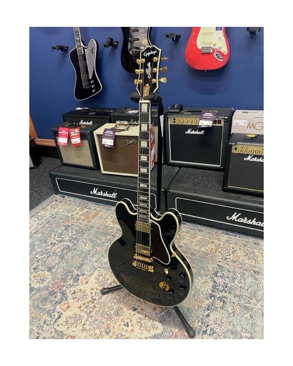 Pre-Owned Epiphone BB King Lucille Ebony (051811)