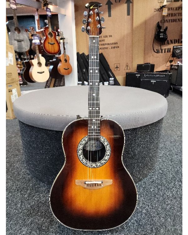 Pre-Owned-Ovation USA 1612 1980 Sunburst (050585)