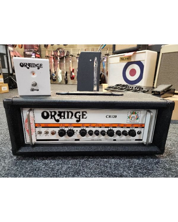 Pre-Owned-Orange Crush CR120 Head Black (054267)