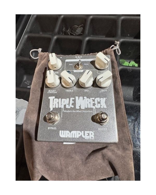 Pre-Owned Wampler Triple Wreck Modern Rectified Distortion Pedal