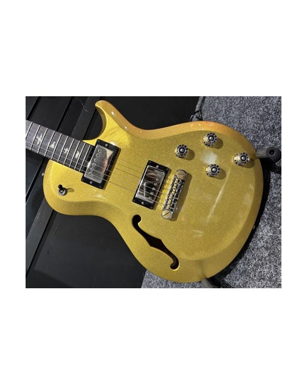 Pre-Owned PRS S2 Singlecut Semi-Hollow Goldtop (057188)